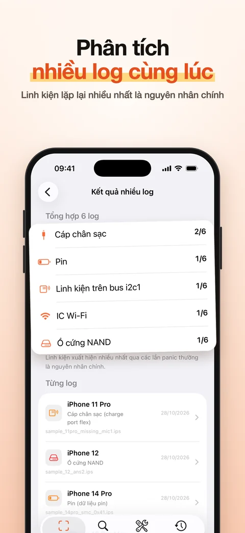 Phân tích nhiều log